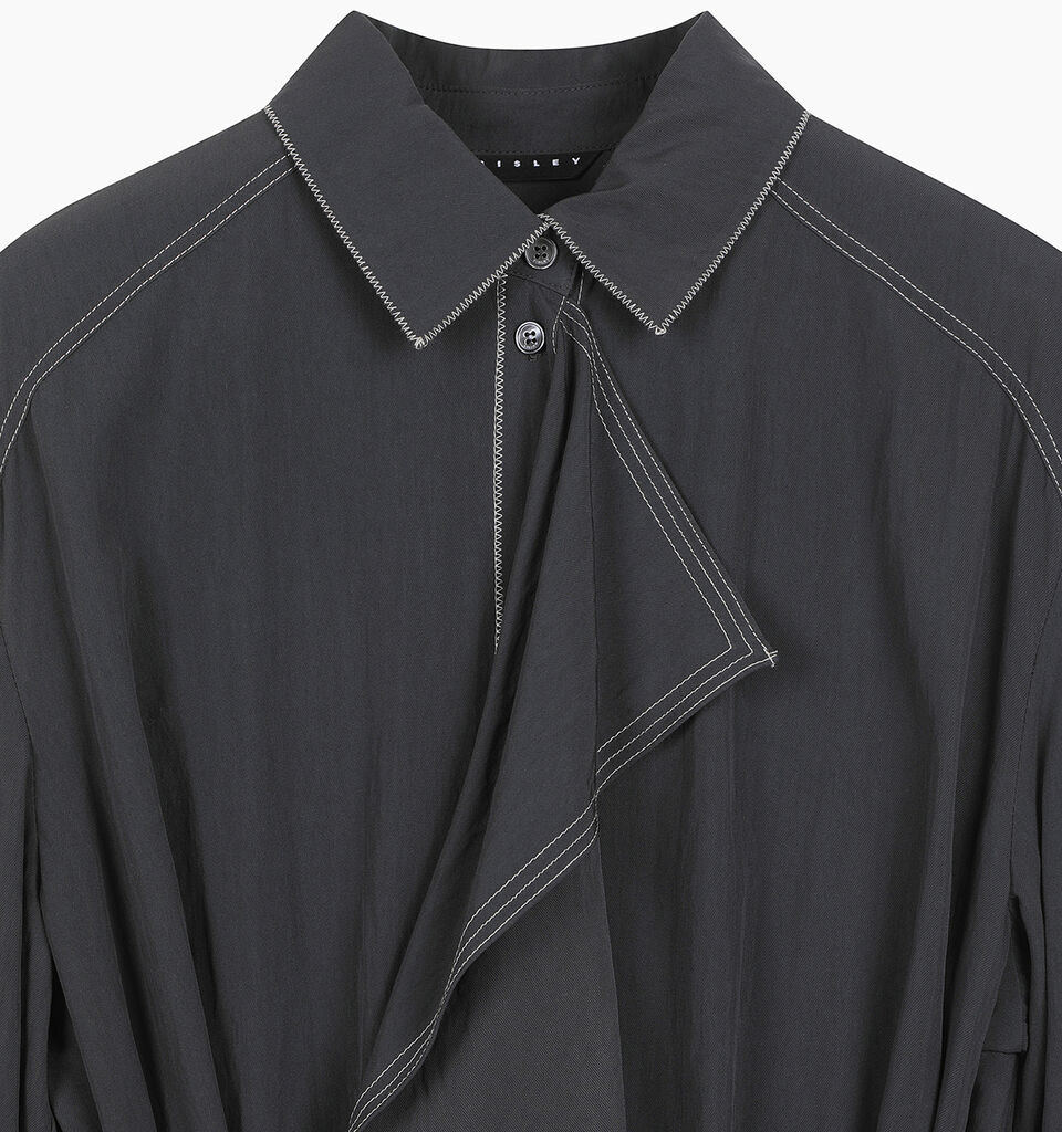 DRESS - sisley k dresses - Dark Gray | Sisley K image number 4
